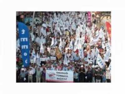 TMMOB ANKARA`YA YÜRÜYOR