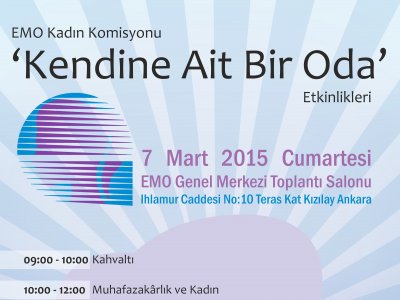 EMO KADIN KOMİSYONU ETKİNLİĞİ 7 MARTTA