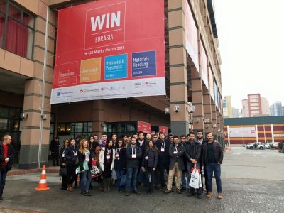 ULUSLARARASI WIN ENDÜSTRİYEL OTOMASYON FUARINA TEKNİK GEZİ DÜZENLENDİ