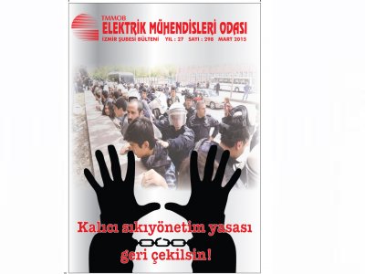 EMO İZMİR ŞUBESİ MART 2015 BÜLTENİ YAYIMLANDI