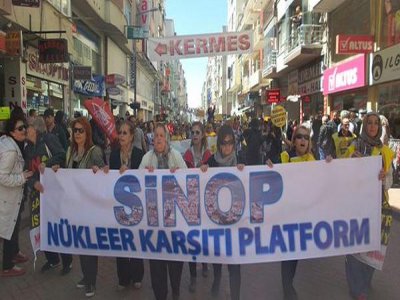 SİNOPTA NÜKLEERE KARŞI BİNLER BULUŞTU: İNAN NÜKLEER YAPTIRMAYACAĞIZ