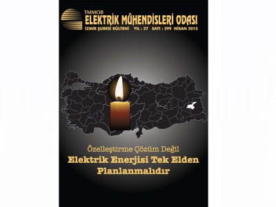 EMO İZMİR ŞUBESİ NİSAN 2015 BÜLTENİ YAYIMLANDI
