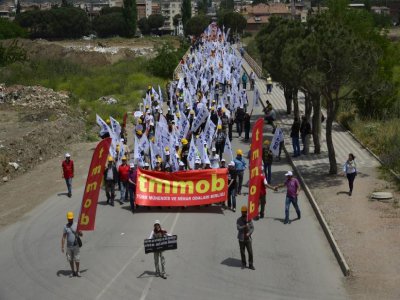 UNUTMADIK, UNUTTURMAYACAĞIZ. İŞ CİNAYETLERİNE KARŞI 16 MAYISTA SOMADAYDIK