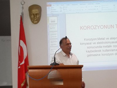 KATODİK KORUMA SEMİNERİ DÜZENLENDİ.