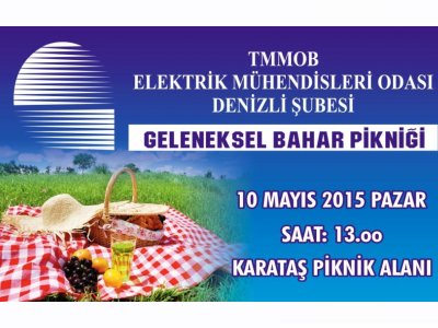 EMO DENİZLİ ŞUBE TARAFINDAN PİKNİK ORGANİZASYONU DÜZENLENECEK