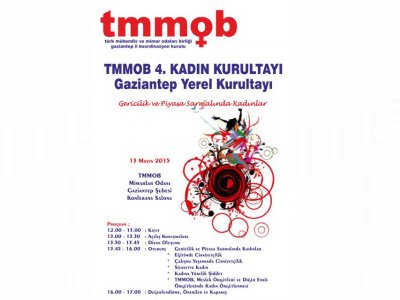 TMMOB 4. KADIN KURULTAYI-GAZİANTEP YEREL KURULTAYI