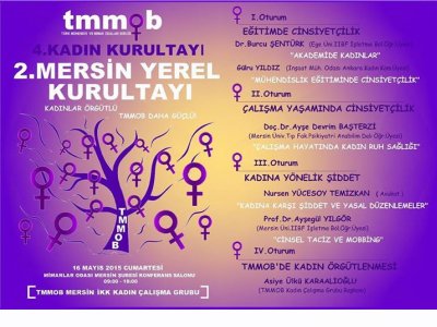 TMMOBLİ KADINLAR
MERSİN KURULTAYINA 
HAZIR!