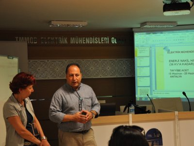 ŞUBEMİZDE ENERJİ NAKİL HATLARI (36 KV`A KADAR) PROJE EĞİTİMİ DÜZENLENDİ