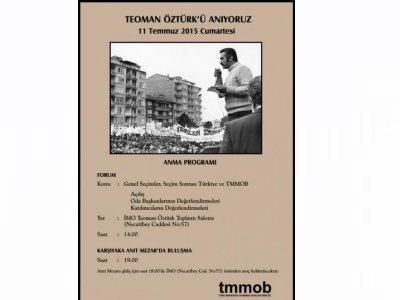 TEOMAN ÖZTÜRK ANILIYOR