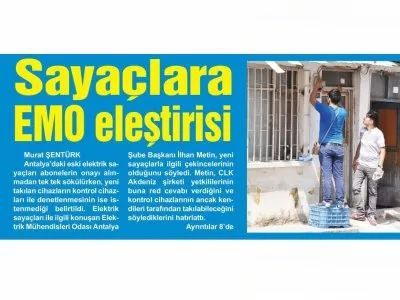 SAYAÇLARA EMO ELEŞTİRİSİ (HİLAL-28.07.2015)