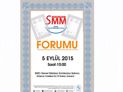 SMM FORUMU DÜZENLENECEK
