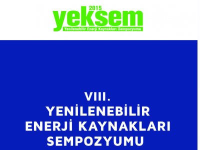 VIII. YENİLENEBİLİR ENERJİ KAYNAKLARI SEMPOZYUMU