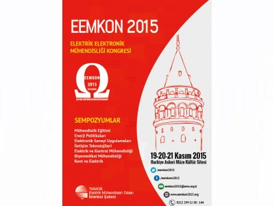 ELEKTRİK ELEKTRONİK MÜHENDİSLİĞİ KONGRESİ 2015 DÜZENLENECEK