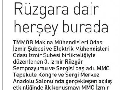 RÜZGARA DAİR HERŞEY BURADA (EGE TELGRAF)