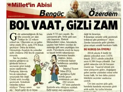 BOL VAAT, GİZLİ ZAM (BENGÜÇ ÖZERDEM)