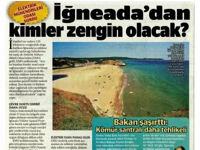 IGNEADA`DAN KİMLER ZENGİN OLACAK (MEYDAN)