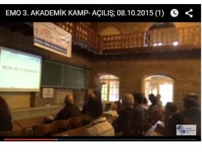 EMO 3. AKADEMİK KAMP- AÇILIŞ (1)