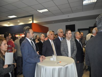 NİKOLA TESLA BÜSTÜ TÖRENLE AÇILDI