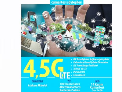 CUMARTESİ SÖYLEŞİLERİ: 4,5 G (LTE)
