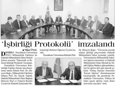 `İŞBİRLİĞİ PROTOKOLÜ` İMZALANDI (ANAYURT)