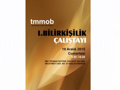 TMMOB BİLİRKİŞİLİK ÇALIŞTAYI 19 ARALIK`TA DÜZENLENİYOR