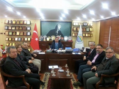 MERSİN İL KOORİDNASYON KURULUNDAN TOROSLAR BELEDİYESİNE ZİYARET