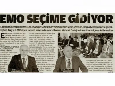 EMO SEÇİME GİDİYOR (EKİP)