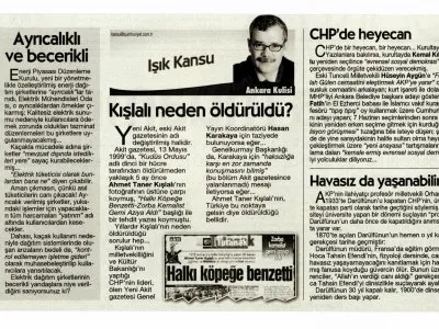 AYRICALIKLI VE BECERİKLİ (IŞIK KANSU- CUMHURİYET)