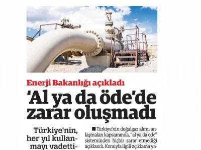 AL YA DA ÖDE`DE ZARAR OLUŞMADI (BUGÜN)