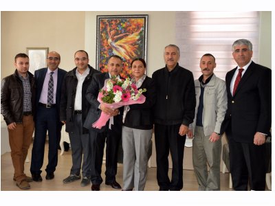 AKDENİZ BELEDİYE EŞBAŞKANI ZİYARET EDİLDİ