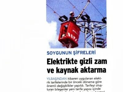 ELEKTRİKTE ZAM VE KAYNAK AKTARMA GİZLENİYOR (EMO YÖNETİM KURULU BAŞKANI HÜSEYİN YEŞİL-BİRGÜN)
