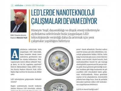 LED`LERDE NANOTEKNOLOJİ ÇALIŞMALARI DEVAM EDİYOR (TOKİ HABER)