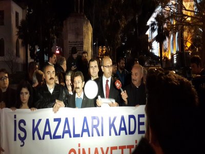 3 MART TMMOB İŞ CİNAYETLERİNE KARŞI MÜCADELE GÜNÜ BASIN AÇIKLAMASI