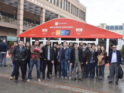 WIN OTOMASYON FUARINA GEZİ DÜZENLENDİ