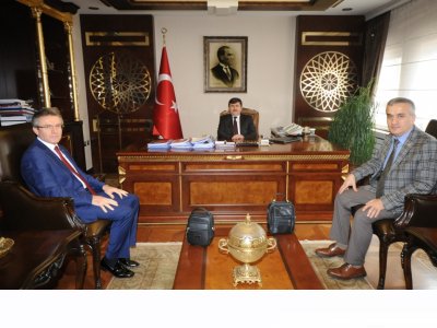 TRABZON VALİSİ DR. ABDİL CELİL ÖZ`Ü ZİYARET