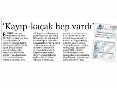 `KAYIP-KAÇAK HEP VARDI` (HÜRRİYET)