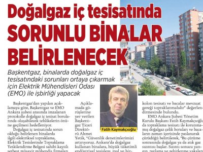 SORUNLU BİNALAR BELİRLENECEK (MİLLİYET ANKARA, 02.04.2016)