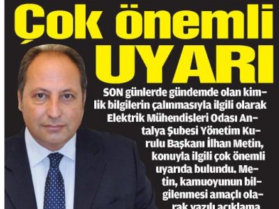 ÇOK ÖNEMLİ UYARI (HÜRSES-09.04.2016)