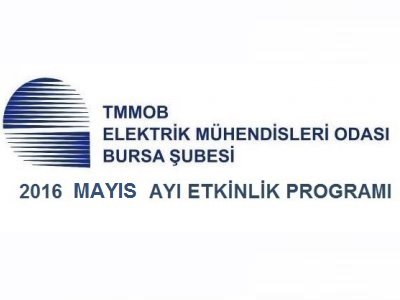 2016 MAYIS AYI ETKİNLİK PROGRAMI