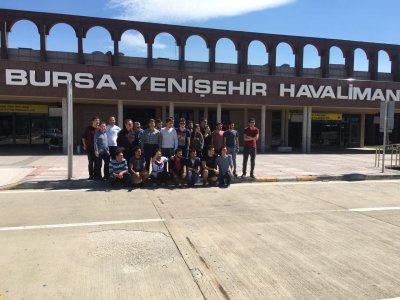 EMO-GENÇ ÜYELERİMİZLE YENİŞEHİR HAVA LİMANINDAYDIK