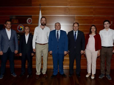 YÖNETİM KURULUMUZ`UN ATSO ZİYARETİ