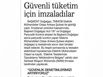 GÜVENLİ TÜKETİM İÇİN İMZALADILAR (HABERTÜRK ANKARA, 02.04.2016)