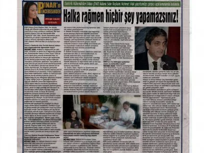 HALKA RAĞMEN HİÇBİR ŞEY YAPAMAZSINIZ