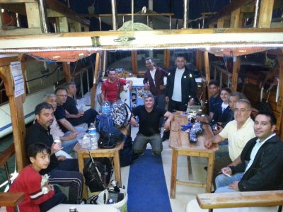 TEKNEYLE BALIK AVI TURUNU ÜYELERİMİZLE GERÇEKLEŞTİRDİK