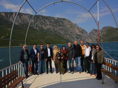 VEZİRKÖPRÜ ŞAHİNKAYA KANYONUNA GEZİ DÜZENLENDİ