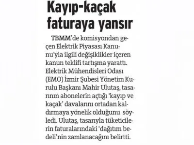 KAYIP-KAÇAK FATURAYA YANSIR (SÖZCÜ)