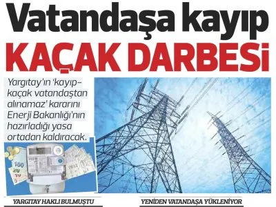 VATANDAŞA KAYIP KAÇAK DARBESİ (BURSA HAKİMİYET)