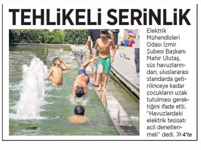 TEHLİKELİ SERİNLİK (MİLLİYET EGE)