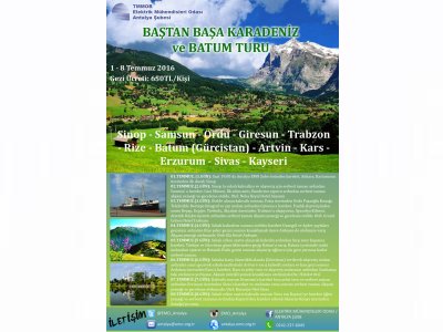 BAŞTAN BAŞA KARADENİZ VE BATUM TURU