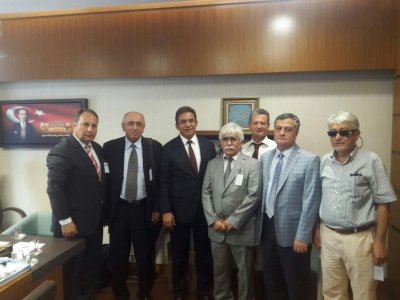 EMODAN DAMAT YASASINA İTİRAZ İÇİN CHPYE ZİYARET